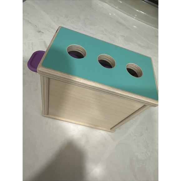 Lovevery Wooden Peg Drop from The Thinker Play Kit Months 11-12 Baby Montessori - Picture 3 of 4